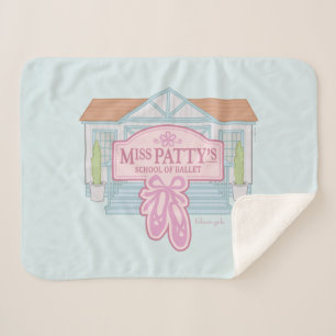 Couverture Sherpa Gilmore Girls   École de ballet de Mlle Patty