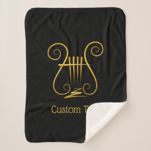 Couverture Sherpa Golden lyre