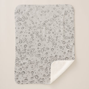 Couverture Sherpa gouttelettes d'eau