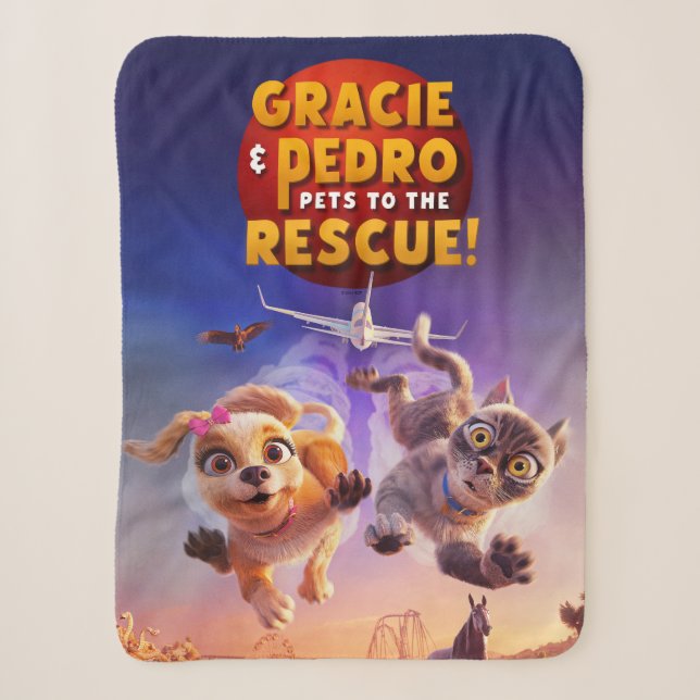 Couverture Sherpa Gracie & Pedro : Animaux de compagnie à la Secourt (Devant)