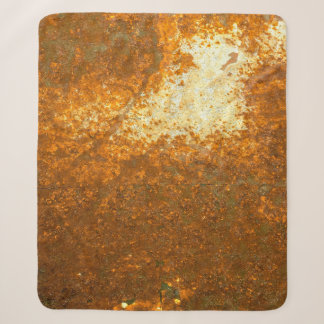 Couverture Sherpa grand Rust background abstrait, antique, antique,