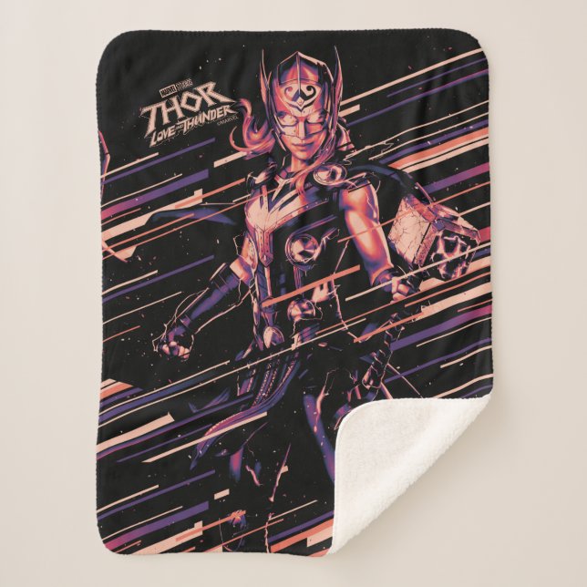 Couverture Sherpa Graphique De Caractère Gratuit Et Stylisé (Devant)