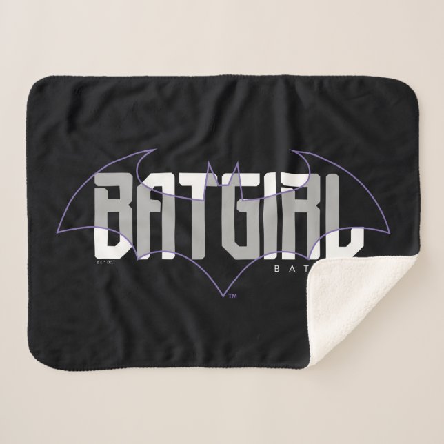 Couverture Sherpa Graphique de nom haute technologie Batgirl (Devant (Horizontal))