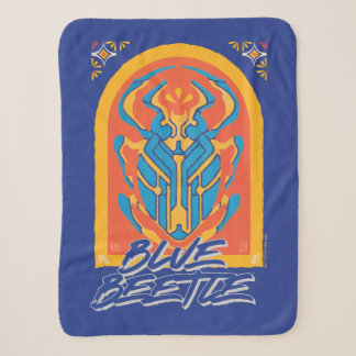 Couverture Sherpa Graphique de Talavera de scarabée bleu