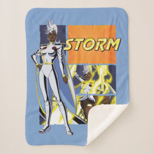 Couverture Sherpa Graphique du panneau Caractère de tempête