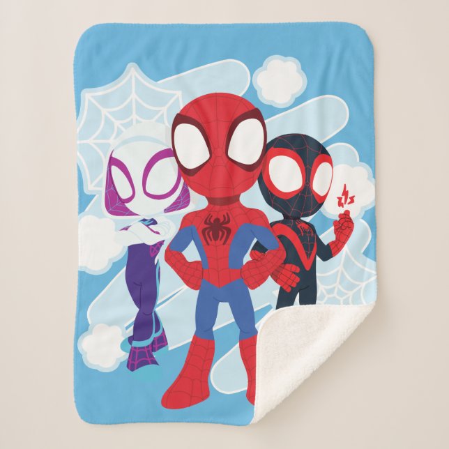 Couverture Sherpa Graphique Web de l'équipe Spidey (Devant)