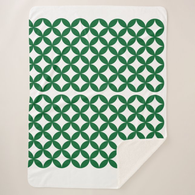 Couverture Sherpa Green Shippo Sherpa Blanket (Devant)