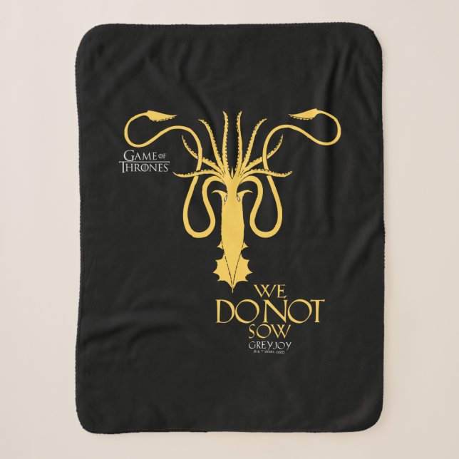 Couverture Sherpa Greyjoy Sigil - Nous ne semons pas (Devant)