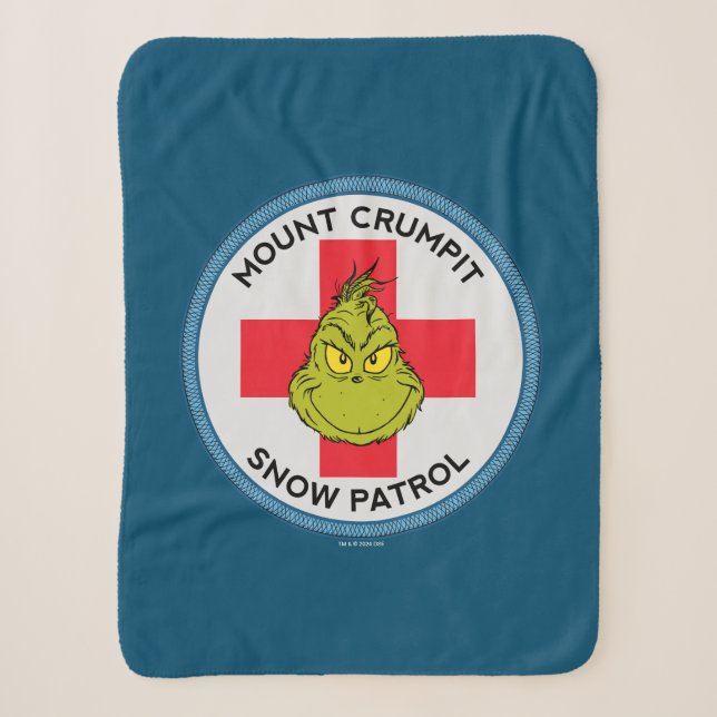 Couverture Sherpa Grille | Patrouille de neige du mont Crumpit (Devant)