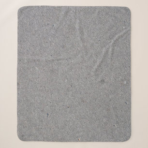 Couverture Sherpa Gris de béton texture arrière - plan