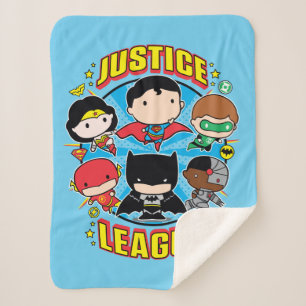 Couverture Sherpa Groupe de la Ligue de la justice de Chibi