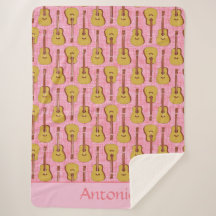 Guitare acoustique Cuisine Sherpa personnalisée