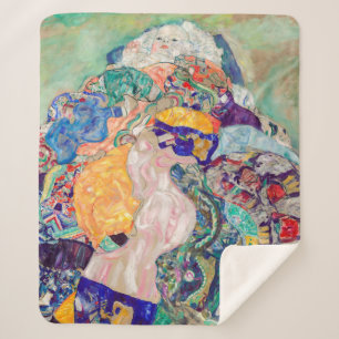 Couverture Sherpa Gustav Klimt - Bébé / Berceau
