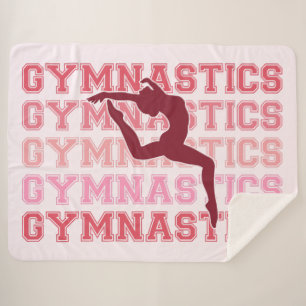 Couverture Sherpa Gymnastique inspirée