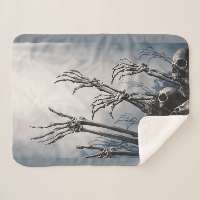 Couverture Sherpa Halloween Halloween Sher (Devant (Horizontal))