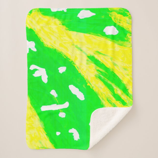 Couverture Sherpa Happy Feel Sherpa Blanket (Devant)