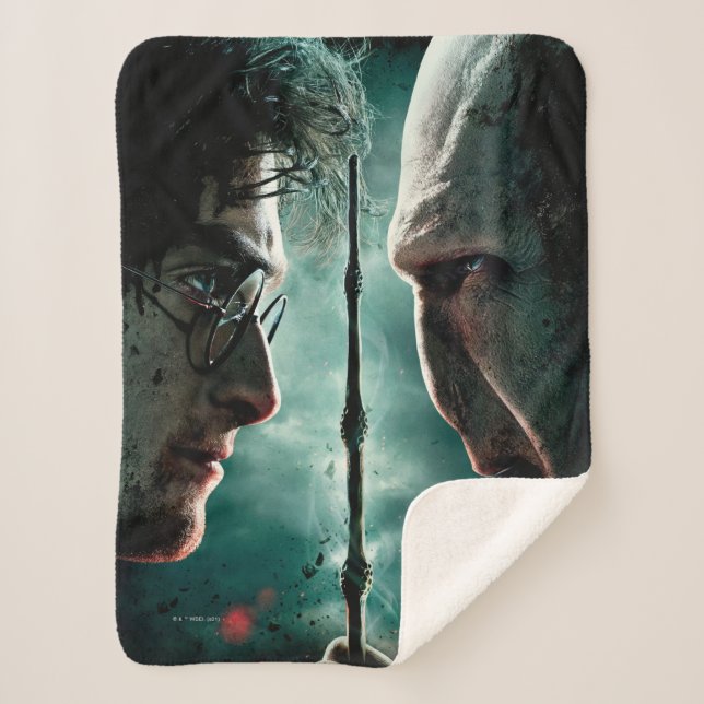 Couverture Sherpa Harry Potter 7 Partie 2 - Harry vs Voldemort (Devant)
