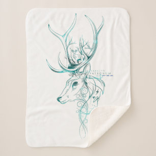 Couverture Sherpa Harry Potter Aguamenti EXPECTO PATRONUM™ Stag