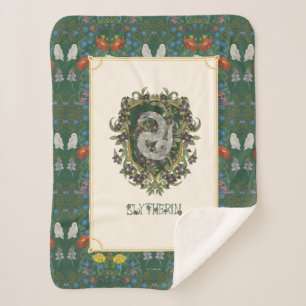 Couverture Sherpa HARRY POTTER™ Blason SLYTHERIN™