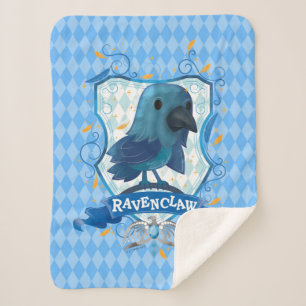 Couverture Sherpa Harry Potter   Crête RAVENCLAW™ de charme