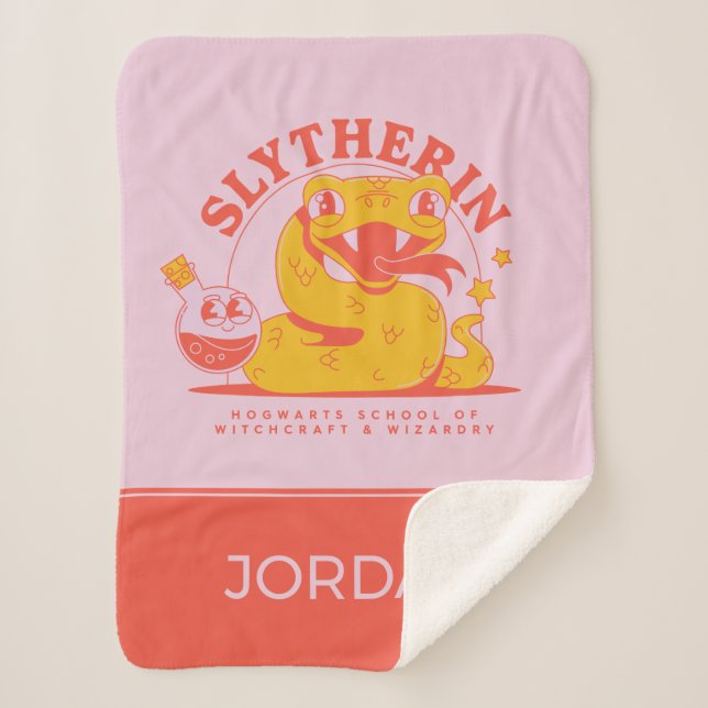 Couverture Sherpa HARRY POTTER™ | École de Hogwarts SLYTHERIN™ (Devant)