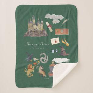 Couverture Sherpa HARRY POTTER™   Moments magiques