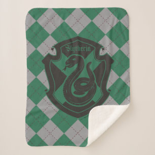 Couverture Sherpa Harry Potter Slytherin House Pride Crest