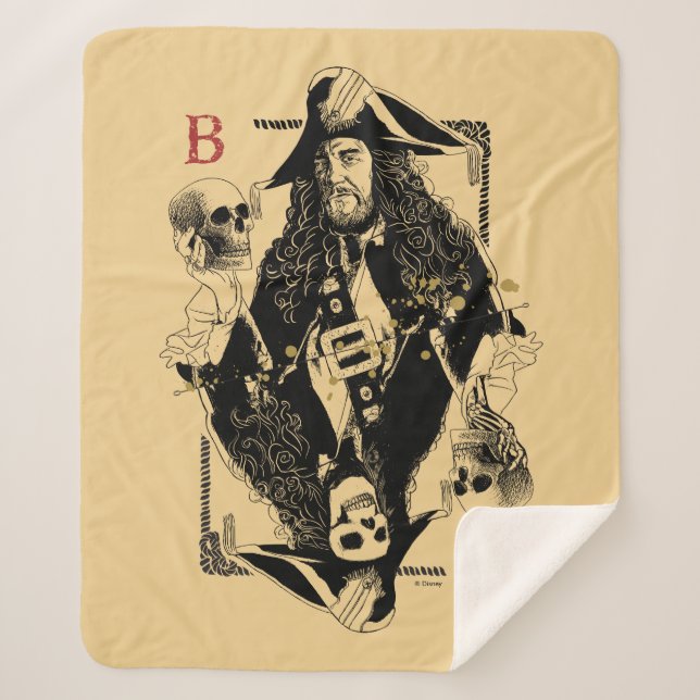 Couverture Sherpa Hector Barbossa - Chef De La Mer (Devant)