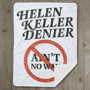 Couverture Sherpa Helen Keller Dénonciateur Y'a Pas Moyen Mème Vinta