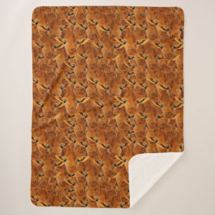 Couverture Sherpa Herd de Giraffes