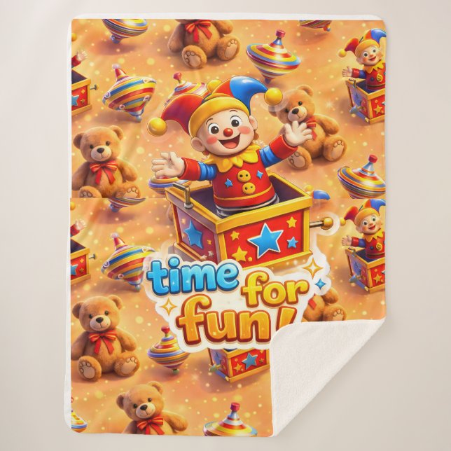 Couverture Sherpa Hi Joy Jester premium (Devant)