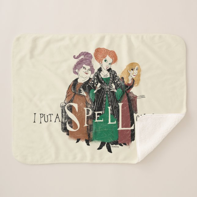 Couverture Sherpa Hocus Pocus Sanderson Soeurs Spellbound (Devant (Horizontal))