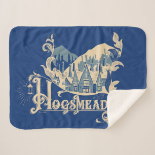 Couverture Sherpa HOGSMEADE™ Vintage Village Graphique