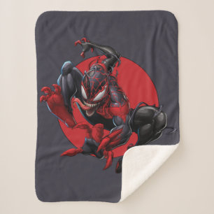 Couverture Sherpa Homme-araignée Venomisé Miles Morales