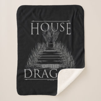 Couverture Sherpa HOUSE of the Dragon | Iron Throne Graphic