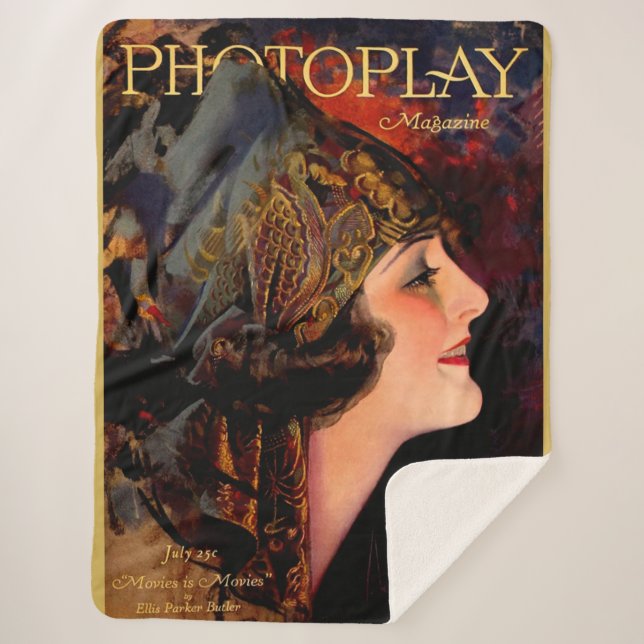 Couverture Sherpa Housse du magazine Photoplay 1920 (Devant)