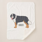 Illustration bernoise d'un chien de montagne