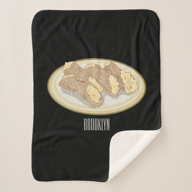 Couverture Sherpa Illustration de Cannoli (Devant)