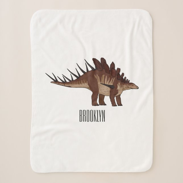 Couverture Sherpa Illustration de Kentrosaurus (Devant)