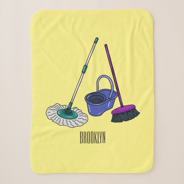 Couverture Sherpa Illustration de la bande dessinée Broom & mop (Devant)