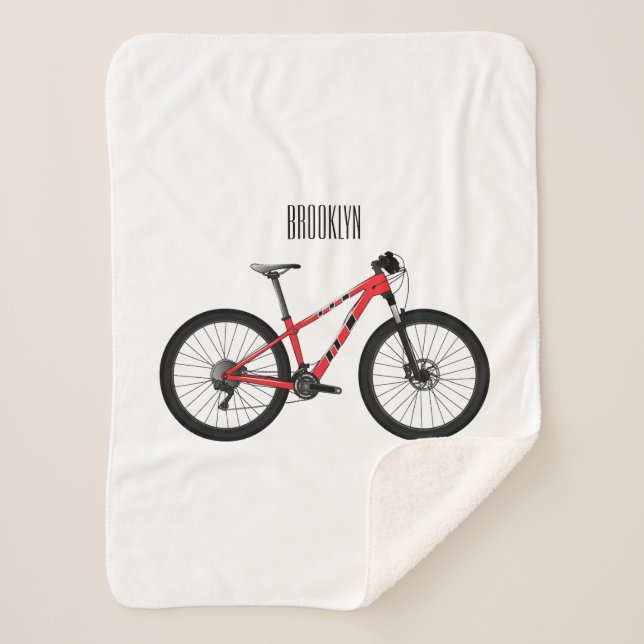 Couverture Sherpa Illustration de la bande dessinée de vélo (Devant)
