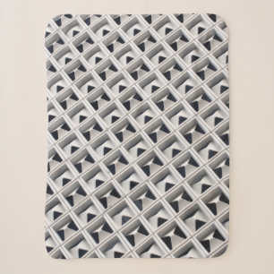 Couverture Sherpa Illustration de la carte grise de grille