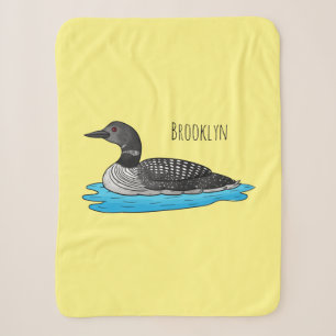Couverture Sherpa Illustration de Loon bird