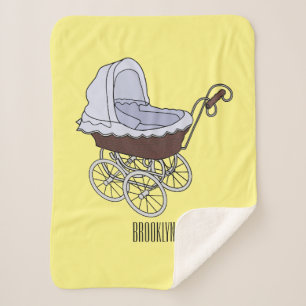 Couverture Sherpa Illustration de poussette