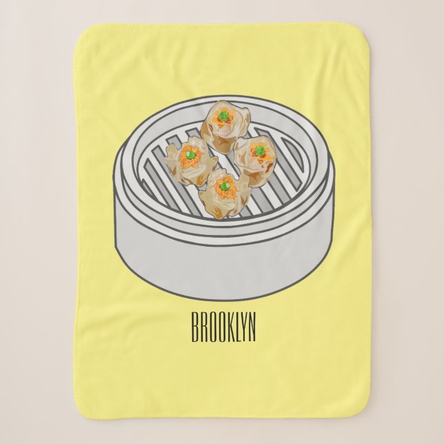 Couverture Sherpa Illustration de Shumai dim sum (Devant)