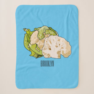 Couverture Sherpa Illustration du chou-fleur