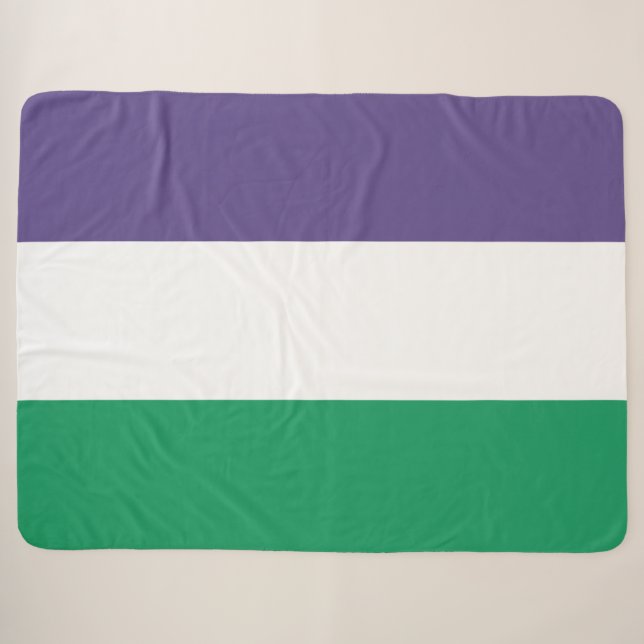 Couverture Sherpa Indicateur Suffragette (Devant (Horizontal))