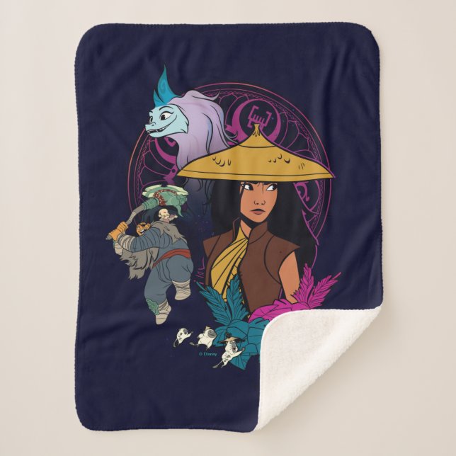 Couverture Sherpa Insigne d'icône du groupe Kumandran (Devant)