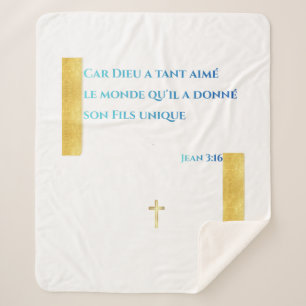 Couverture Sherpa Inspiration Divine — 