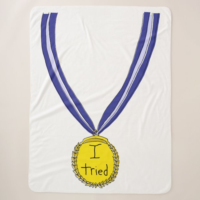 Couverture Sherpa J'ai essayé la médaille (Devant)